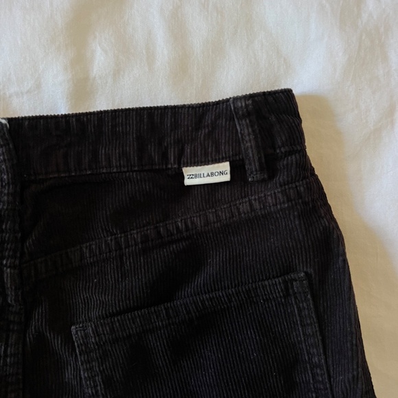 Billabong black Corduroy Skirt - Picture 4 of 4
